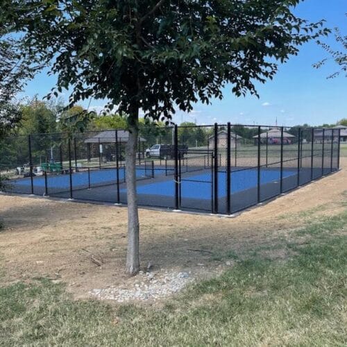 Pickleball Court Back